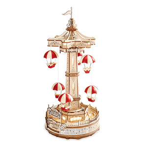 Maqueta de madera Torre de paracaidas ROKR EA01