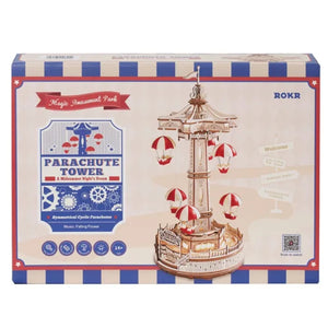 Maqueta de madera Torre de paracaidas ROKR EA01
