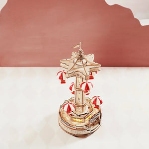 Maqueta de madera Torre de paracaidas ROKR EA01