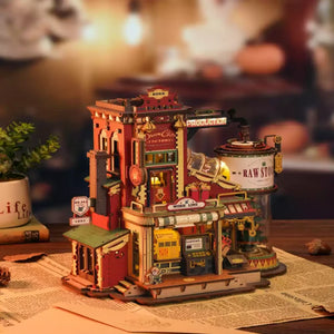 Maqueta de madera Fábrica de Regalos de Ensueño ROKR EAB01