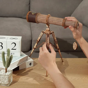 Maqueta de madera 3D Telescopio ROKR ST004