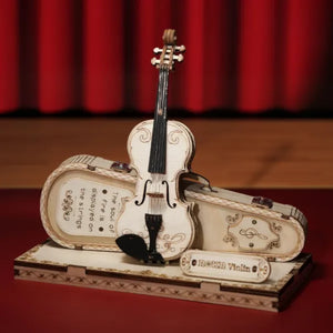Maqueta de madera 3D Violín Capriccio ROKR TG604K