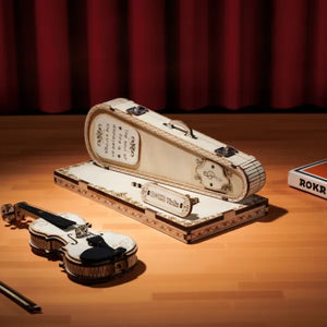 Maqueta de madera 3D Violín Capriccio ROKR TG604K