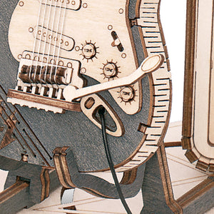 Maqueta de madera 3D Guitarra Eléctrica ROKR TG605K