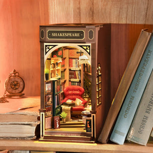 Maqueta Sujetalibros Librería Robotime TGB07