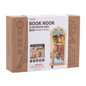 Maqueta Sujetalibros Venecia Romántica Rolife TGB08