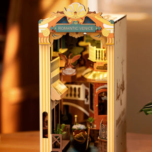 Maqueta Sujetalibros Venecia Romántica Rolife TGB08
