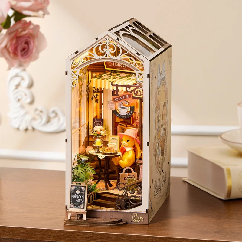 Maqueta Sujetalibros Holiday Café Rolife TGB15