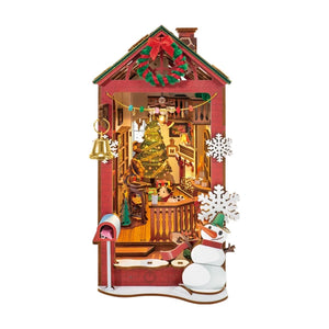 Maqueta Sujetalibros Christmas Indoor Scene TGC07