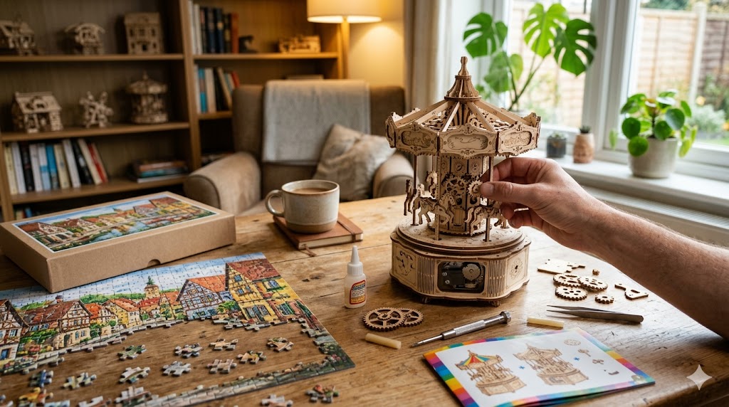 Maquetas 3D vs. Puzzles tradicionales: ¿Cuál es el reto que mejor encaja contigo?