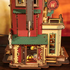 Maqueta de madera Fábrica de Regalos de Ensueño ROKR EAB01