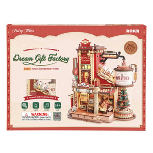 Maqueta de madera Fábrica de Regalos de Ensueño ROKR EAB01