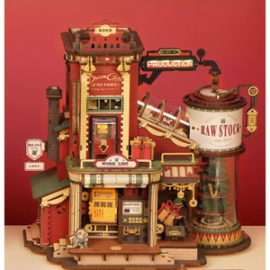 Maqueta de madera Fábrica de Regalos de Ensueño ROKR EAB01