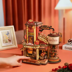 Maqueta de madera Fábrica de Regalos de Ensueño ROKR EAB01