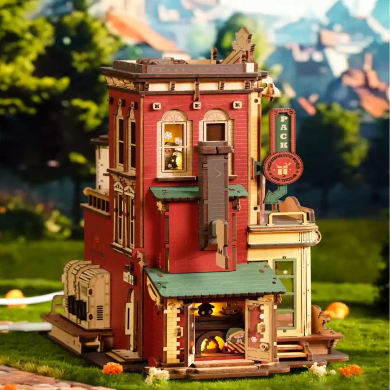 Maqueta de madera Fábrica de Regalos de Ensueño ROKR EAB01