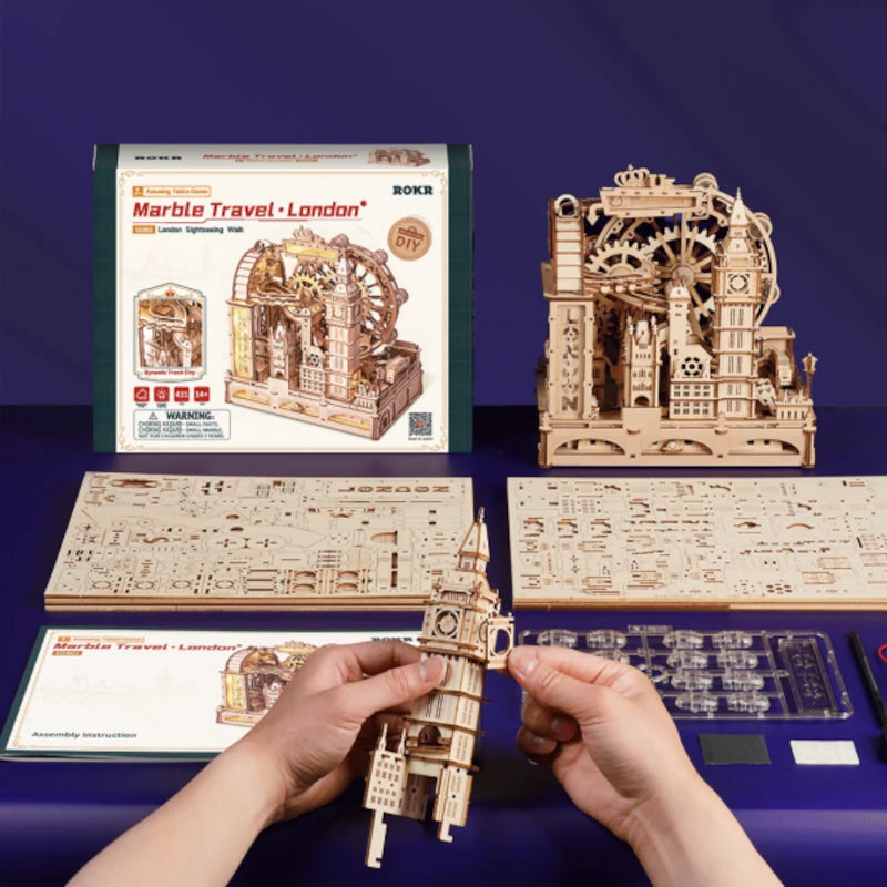 Maqueta de madera London Marble Run ROKR EGB01