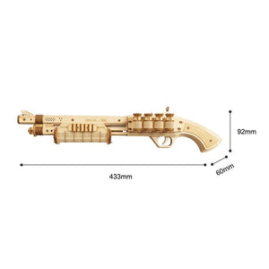 Rompecabezas de madera 3D Terminator M870 ROKR LQ501
