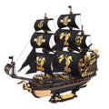 Maqueta de madera 3D a escala Barco Pirata ROKR MCB02