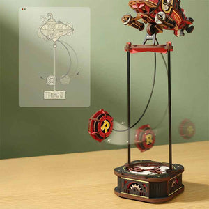 Maqueta de madera 3D Juguete de Equilibrio con Péndulo Aventurero de las Profundidades ROKR MCD04