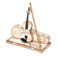 Maqueta de madera 3D Violín Capriccio ROKR TG604K