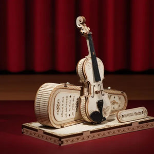 Maqueta de madera 3D Violín Capriccio ROKR TG604K