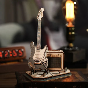 Maqueta de madera 3D Guitarra Eléctrica ROKR TG605K