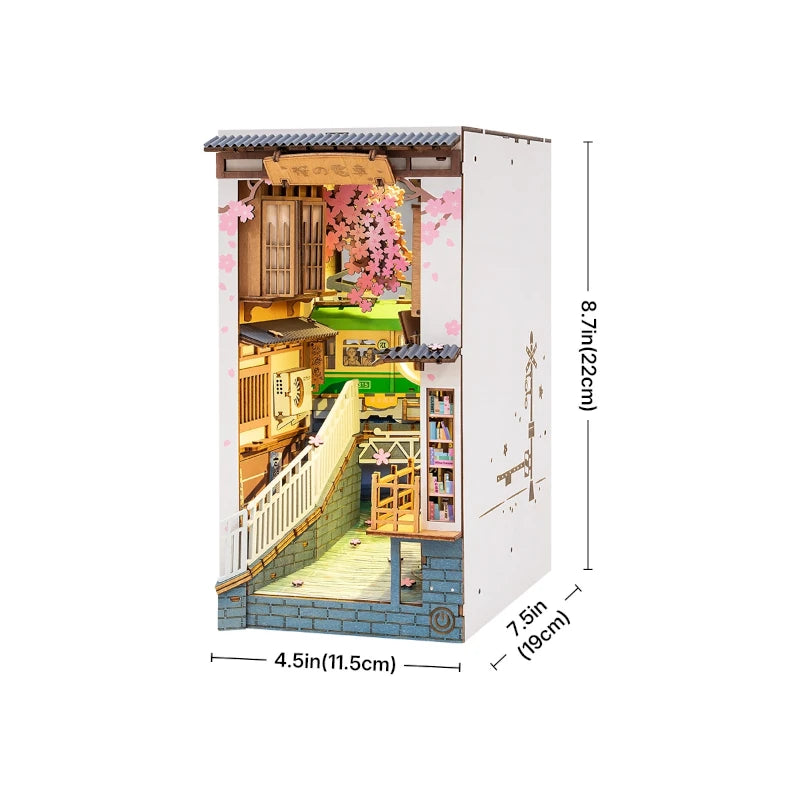 Maqueta Sujetalibros Sakura Densya Rolife TGB01