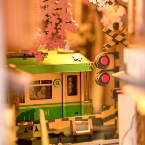Maqueta Sujetalibros Sakura Densya Rolife TGB01