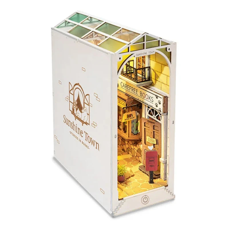 Maqueta Sujetalibros Sunshine Town Rolife TGB02