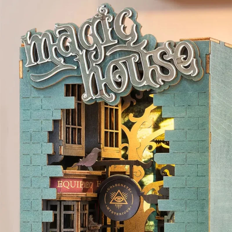 Maqueta Sujetalibros Magic House Rolife TGB03