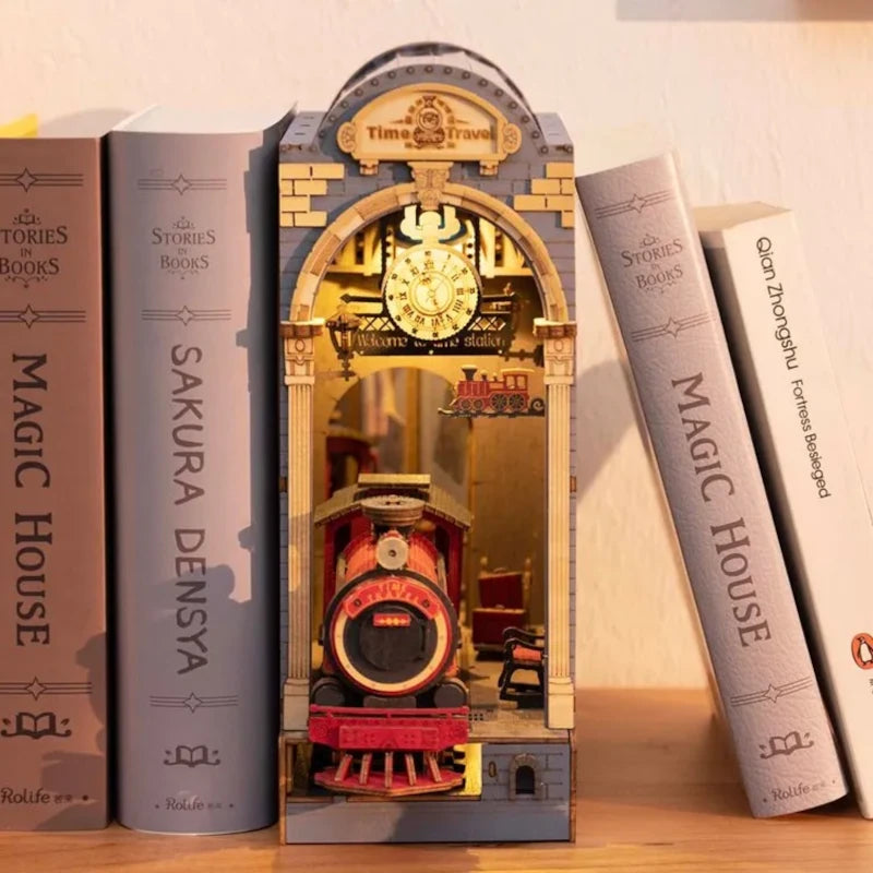 Maqueta Sujetalibros Viaje en el Tiempo Rolife TGB04