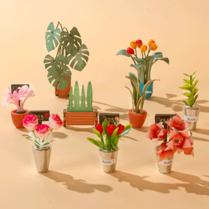 Maqueta Sujetalibros Rincón Floral Rolife TGB09