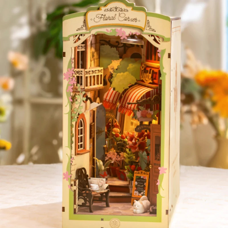 Maqueta Sujetalibros Rincón Floral Rolife TGB09