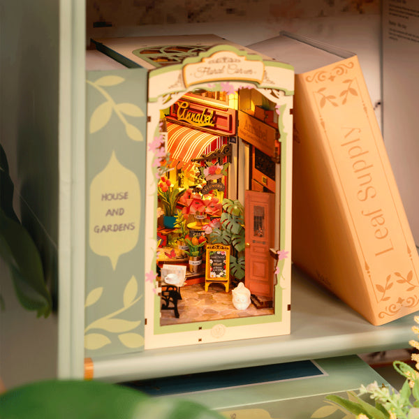 Maqueta Sujetalibros Rincón Floral Rolife TGB09