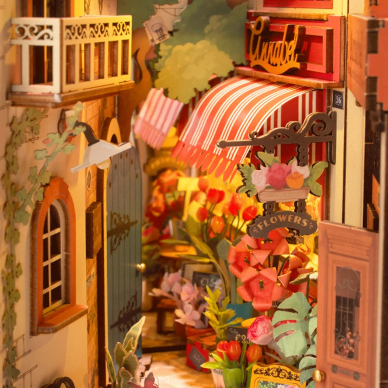 Maqueta Sujetalibros Rincón Floral Rolife TGB09