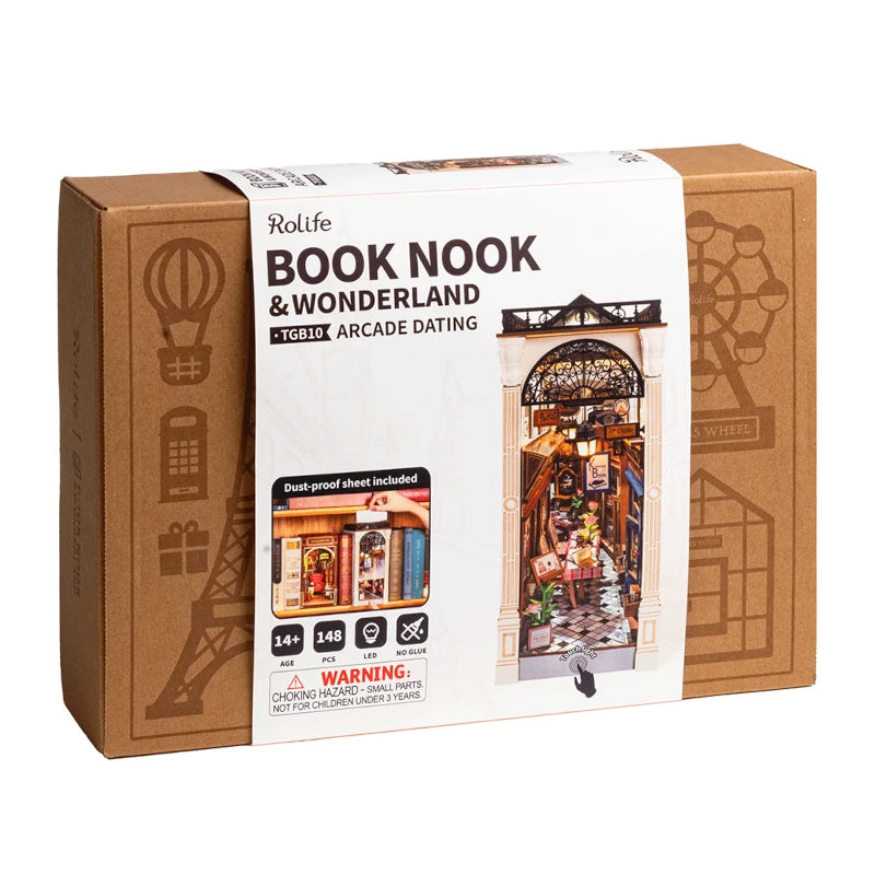 Maqueta Sujetalibros Arcade Dating Rolife TGB10