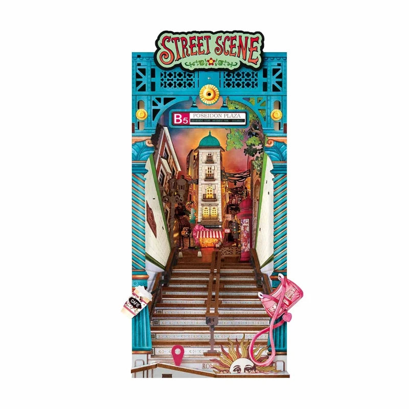 Maqueta Sujetalibros Street Scene Rolife TGB13