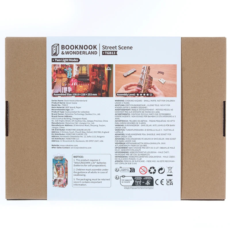 Maqueta Sujetalibros Street Scene Rolife TGB13