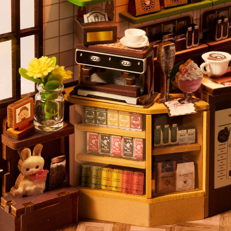 Maqueta Sujetalibros Holiday Café Rolife TGB15