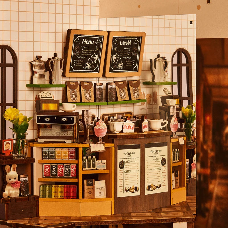 Maqueta Sujetalibros Holiday Café Rolife TGB15
