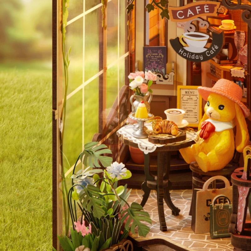 Maqueta Sujetalibros Holiday Café Rolife TGB15