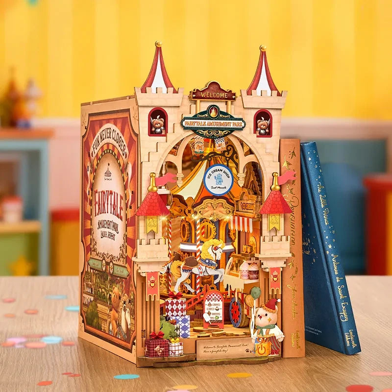 Maqueta Sujetalibros Parque de Atracciones de Cuento de Hadas Rolife TGB17