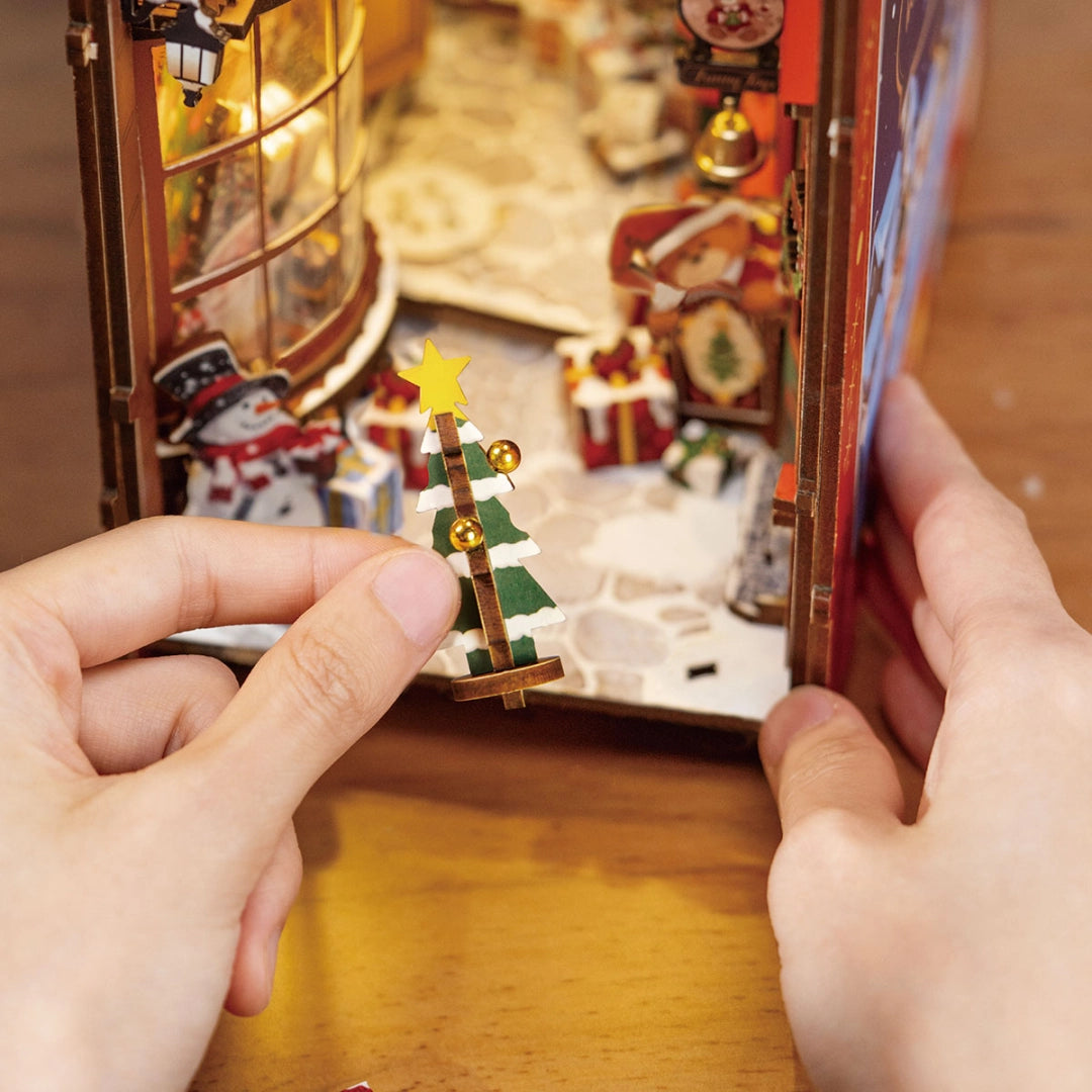 Maqueta Sujetalibros Christmas Street Rolife TGC06