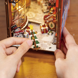 Maqueta Sujetalibros Christmas Street Rolife TGC06
