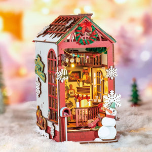 Maqueta Sujetalibros Christmas Indoor Scene TGC07